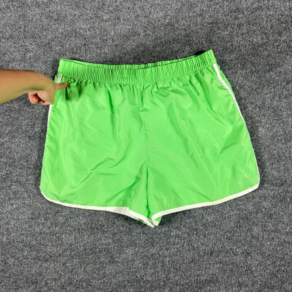 Athletic Works Shorts Womens Size M Mint Green Running Athletic Trim AW342815